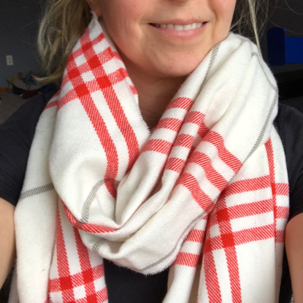 GAP Plaid scarf